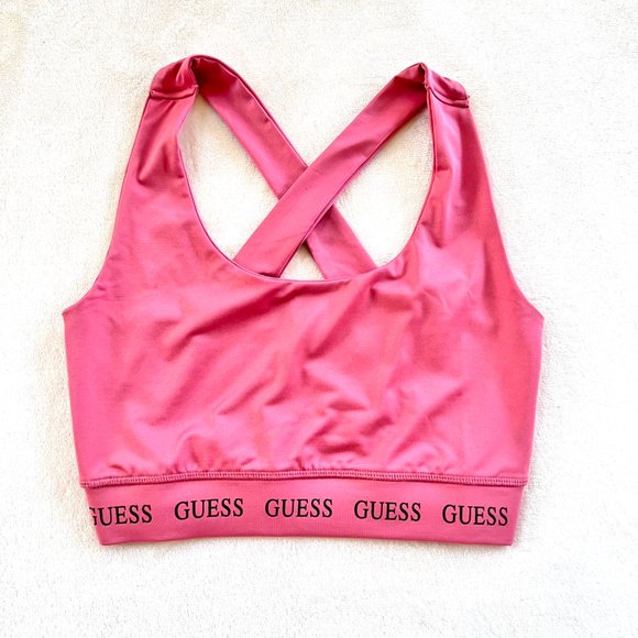 Guess Active Bra Top in Vintage Peony - Picture 5 of 7